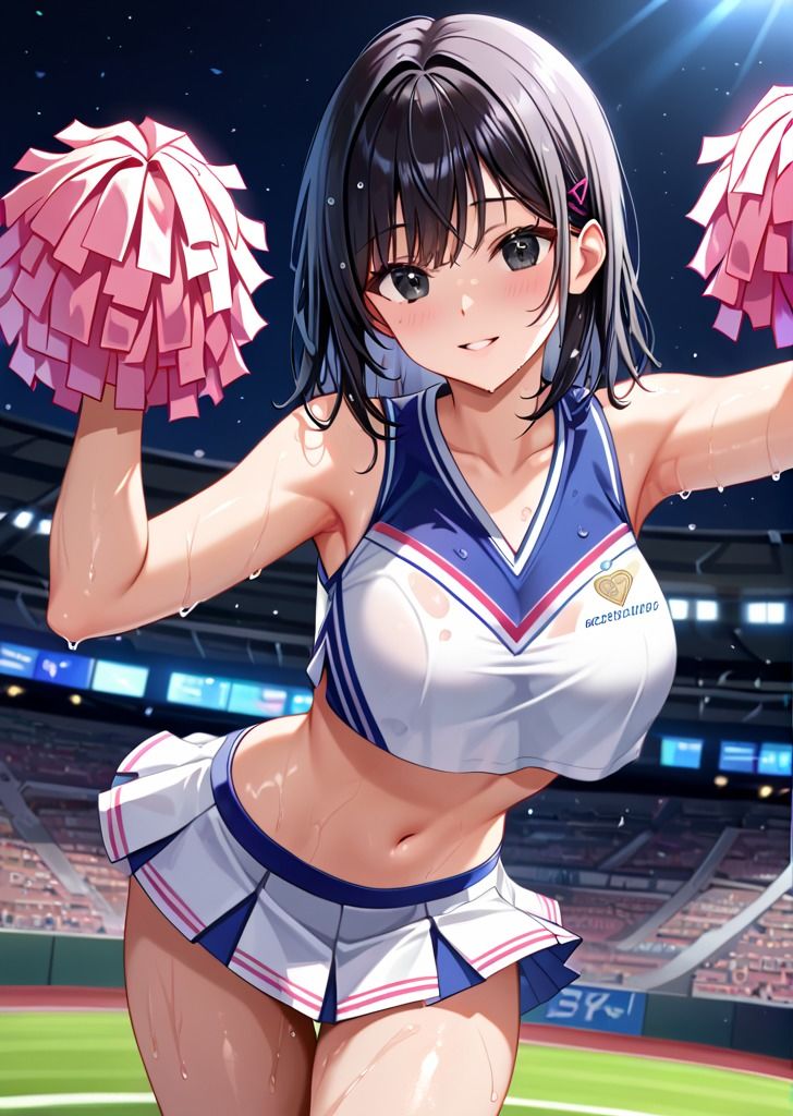 サンプル画像6:元気はつらつ！チアリーダー部！(雪どけ水) [d_483103]