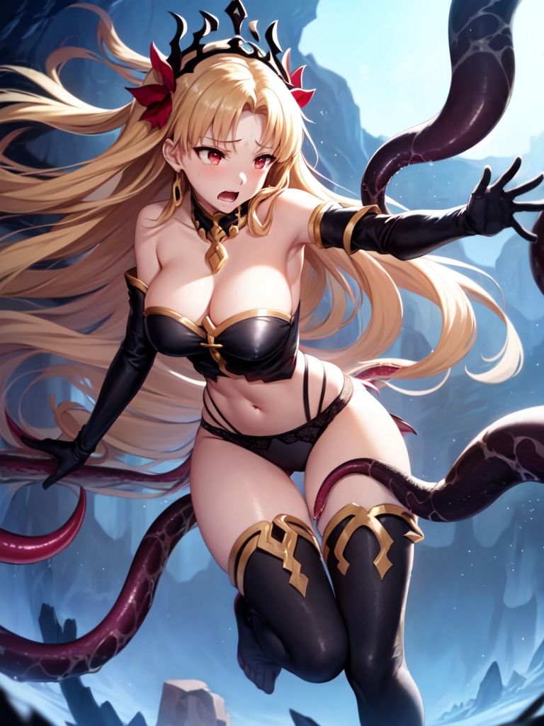 サンプル画像3:触手に襲われ犯●れた少女(ぽりっしゅ本舗) [d_483150]