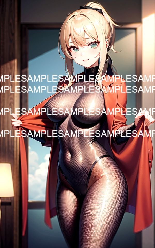 サンプル画像3:網タイツのお姉さんはきらいですか？(ぽっけぽけ) [d_483181]