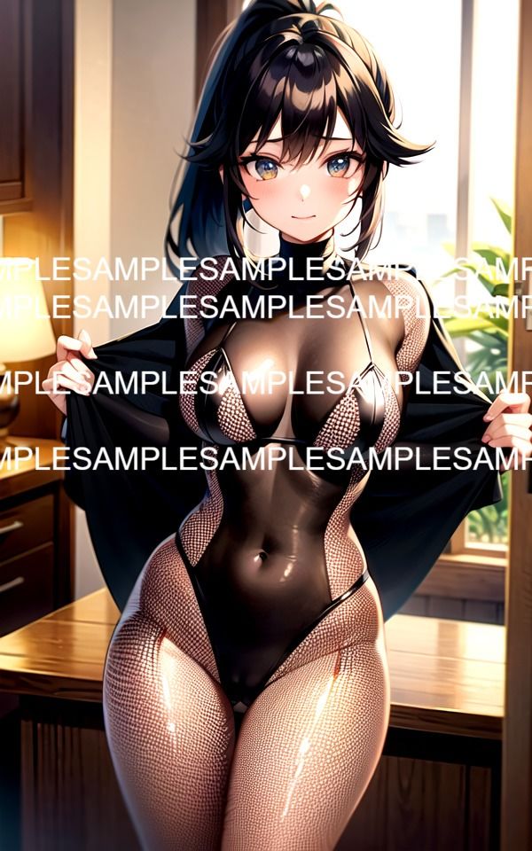 サンプル画像4:網タイツのお姉さんはきらいですか？(ぽっけぽけ) [d_483181]