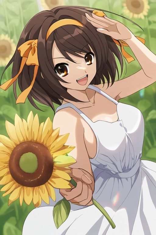 サンプル画像1:涼宮ハ〇ヒの自称そっくりさん(催●スマホの淫魔) [d_483196]