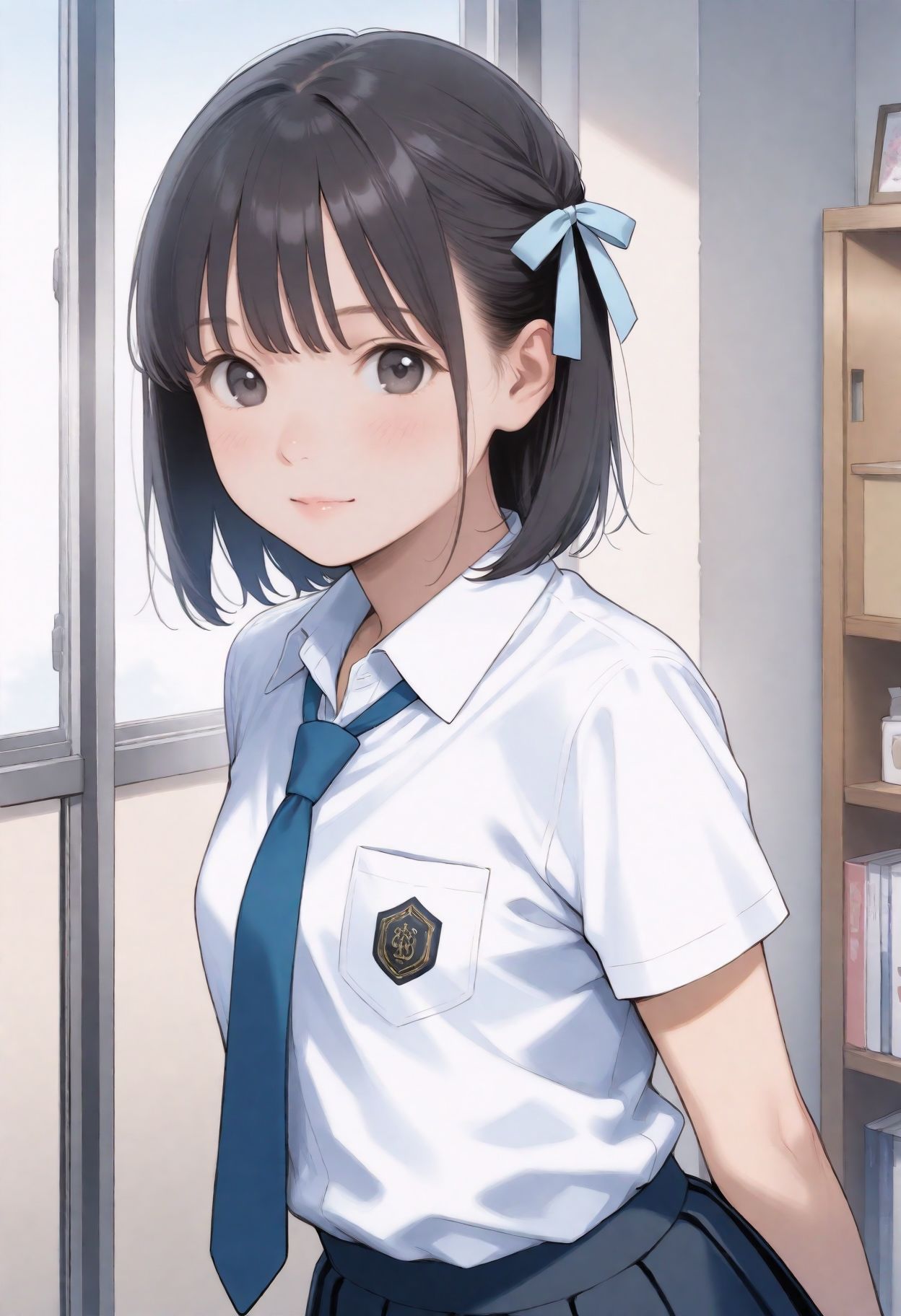 サンプル画像1:彼女は清楚でビッチ(うつくしきかたち庵) [d_483224]