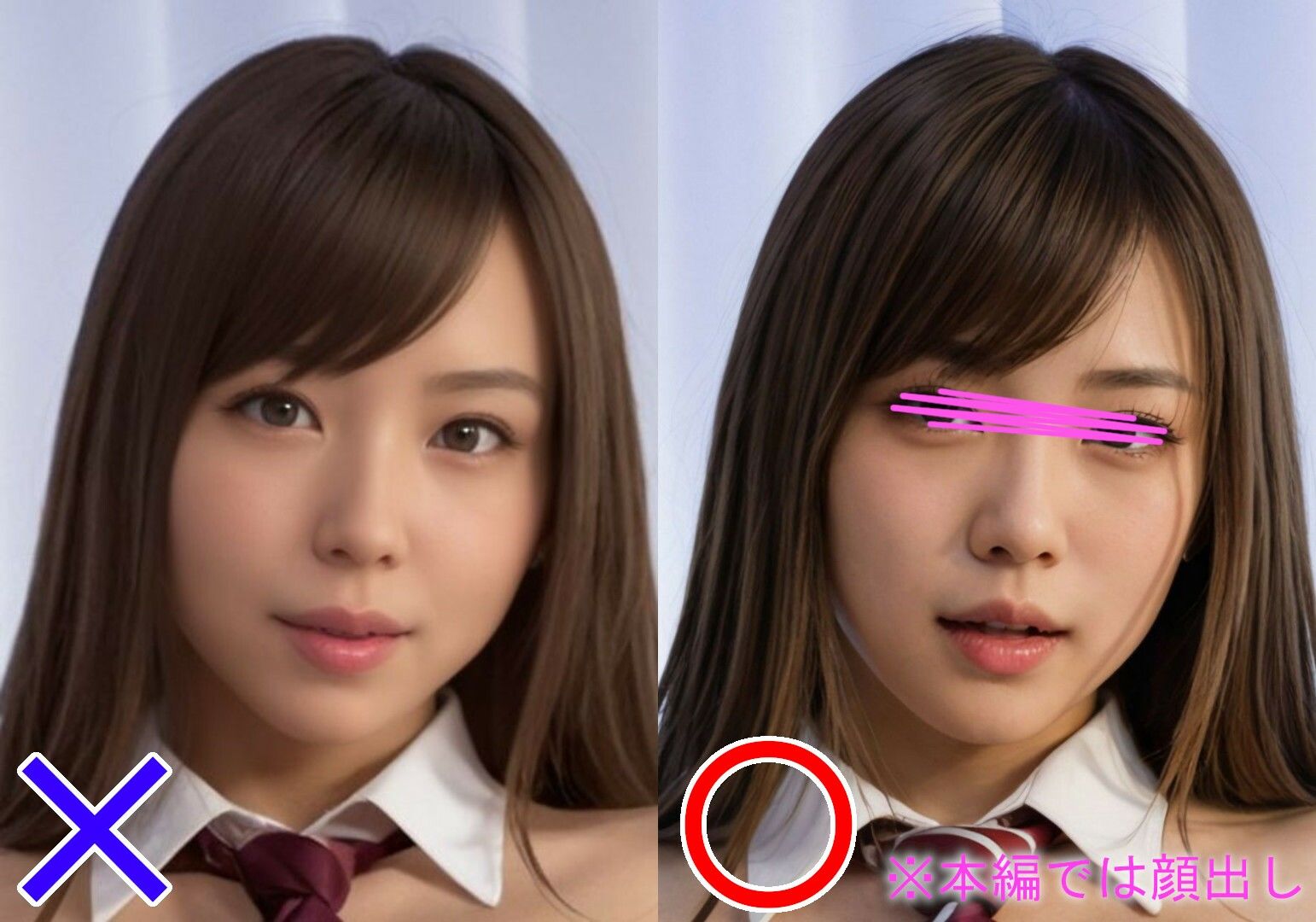 サンプル画像2:女子校生のおま〇こ＆あ〇る(Mana’s Room) [d_483229]