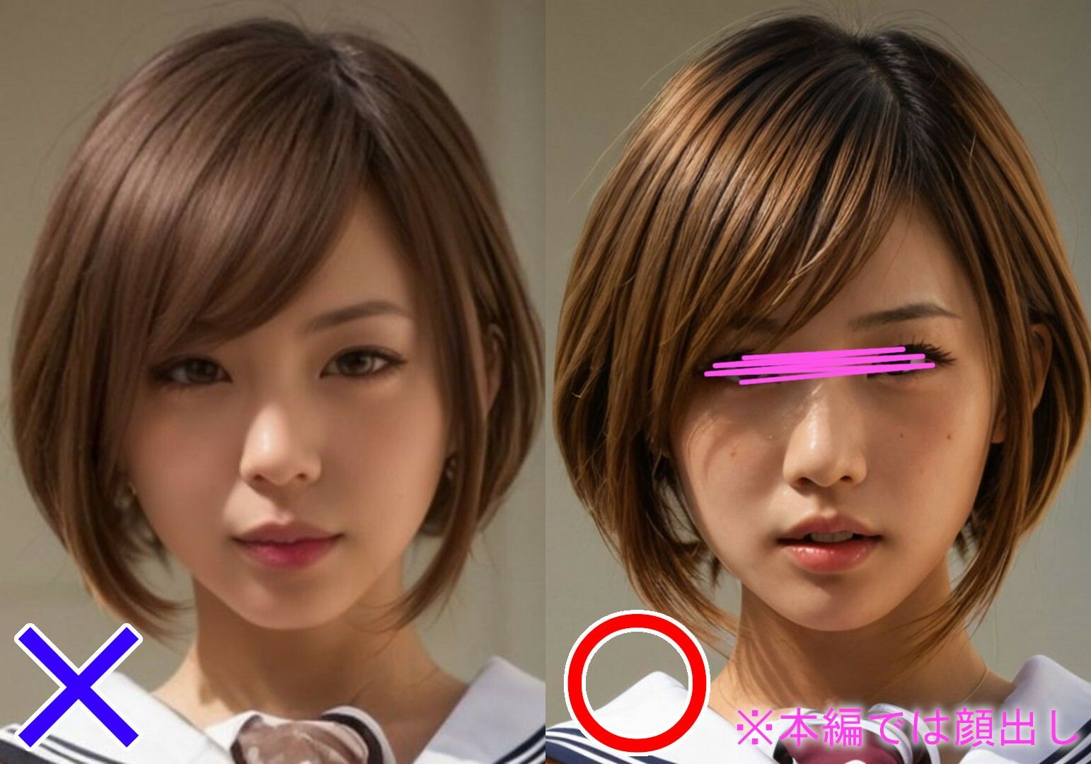 サンプル画像3:女子校生のおま〇こ＆あ〇る(Mana’s Room) [d_483229]