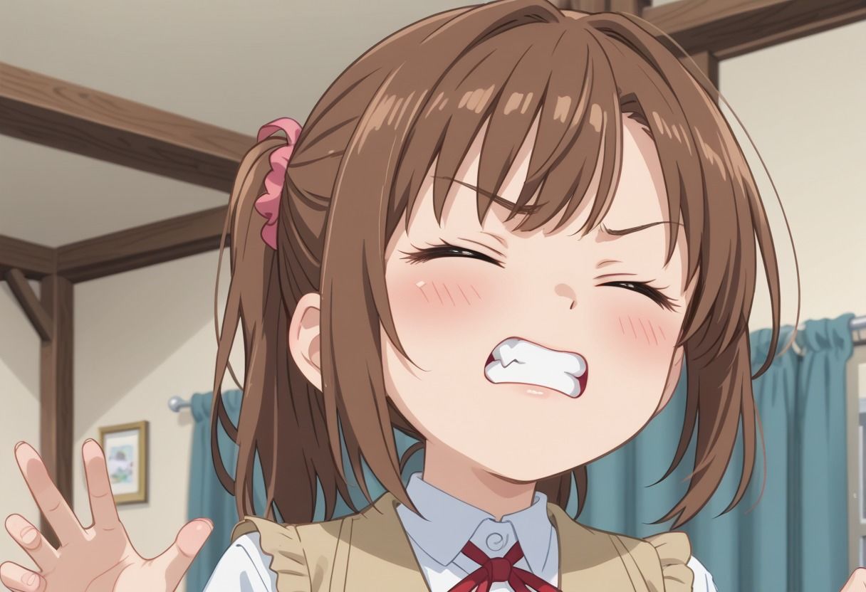 サンプル画像1:調教！生意気なJKを懲らしめ緊縛(禁断館) [d_483246]