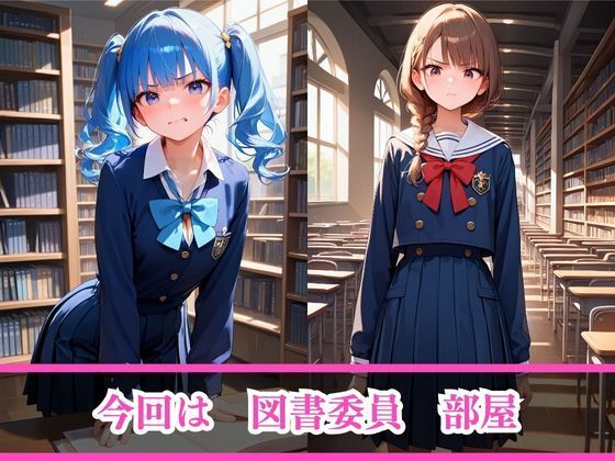 サンプル画像3:嫌がるあの娘を孕ませ放題サブスク〜図書委員編〜(AI美女home) [d_483255]