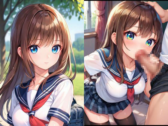 サンプル画像1:NTR 好き放題されちゃう淫乱学園(AI工房MORUDA) [d_483269]