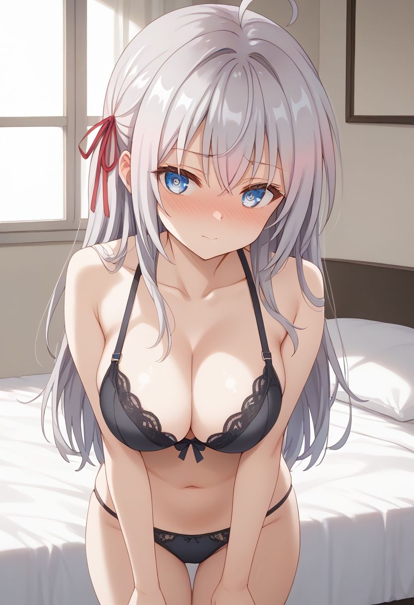 サンプル画像2:ロ◯デレ アリサ・M・◯条 エロCG集(OhMeDo) [d_483378]