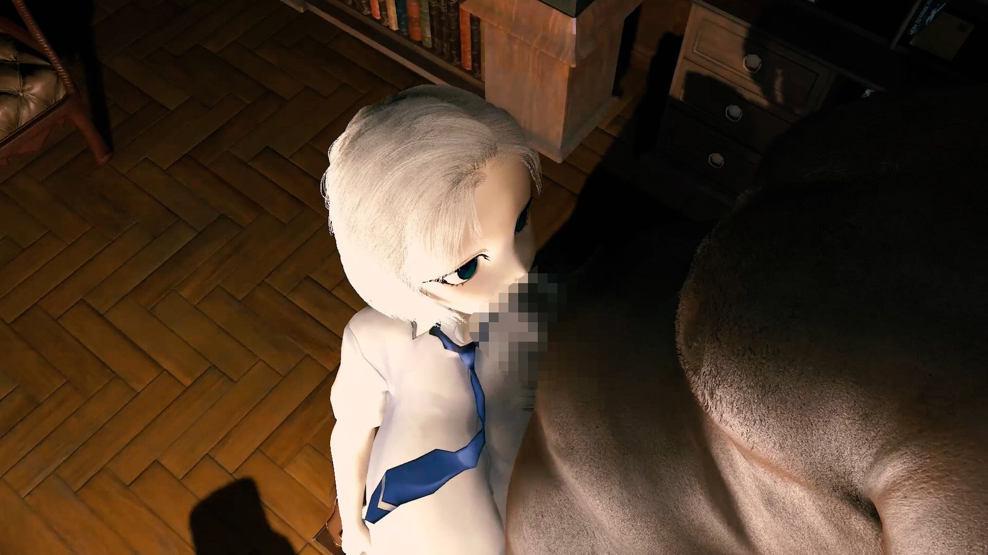 サンプル画像3:女子生徒NTR〜彼ピとシタら彼ピが退学って脅して、イクとミルク噴くようになるまで3P種付け調教完堕ち。(レッドカラー) [d_483418]