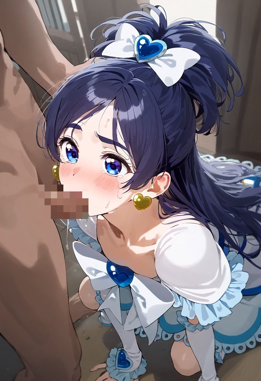 サンプル画像1:奪い愛、堕。〜寝取られたヒロイン〜 キュ○ホワイト(おそうざい) [d_483443]