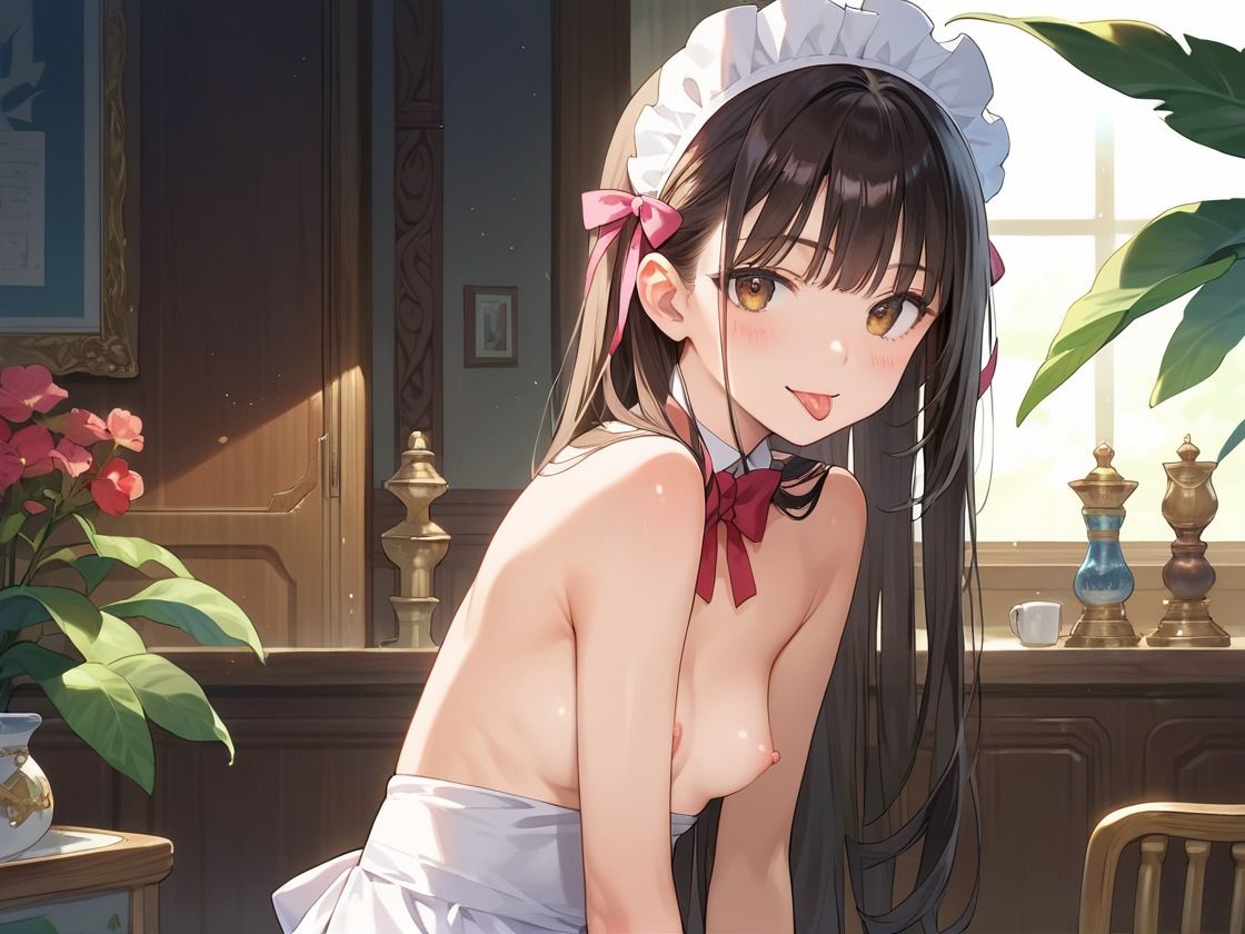 サンプル画像1:どんな命令にも従順なドM子メイド(7Lab) [d_483479]