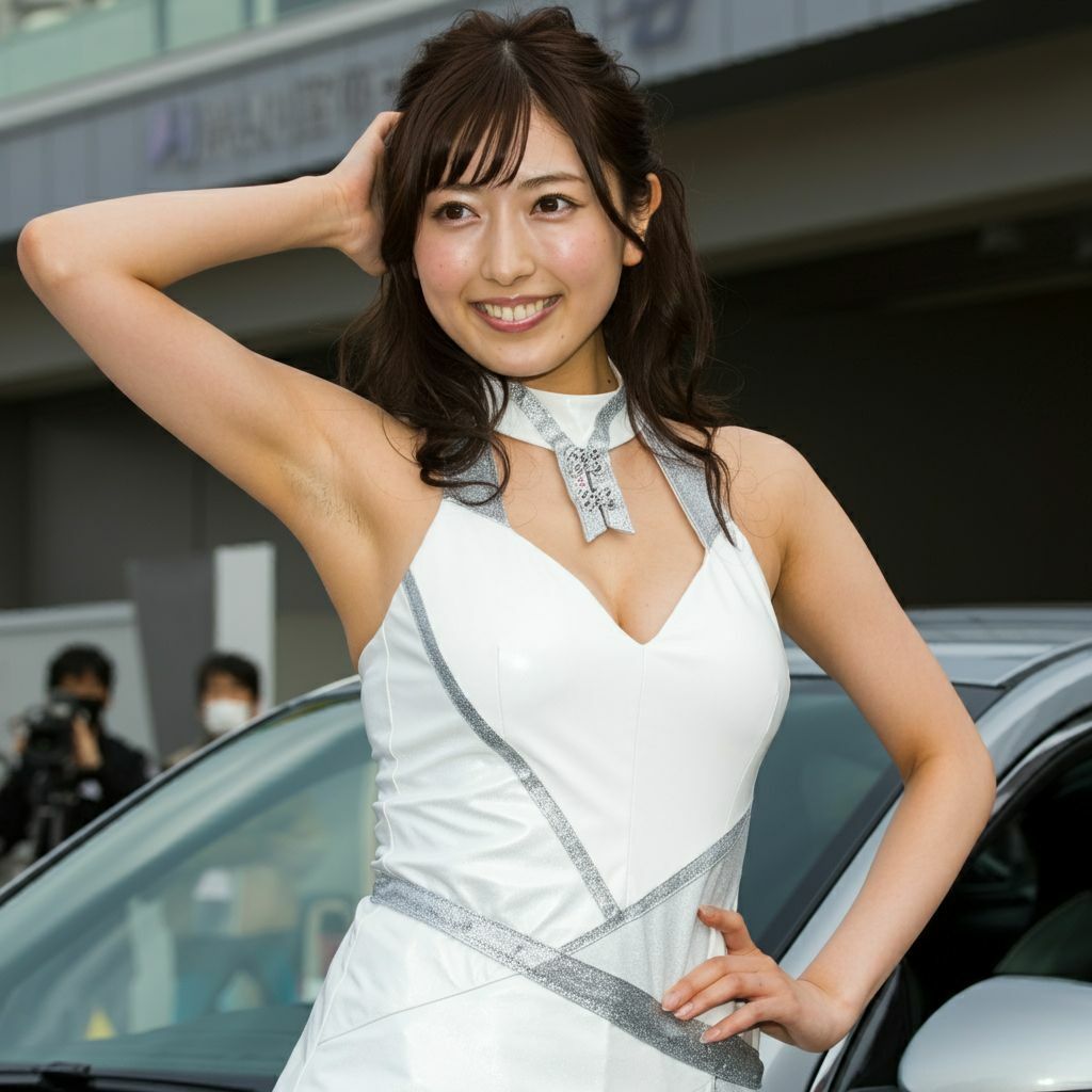 サンプル画像4:ちょっとワキ拝見！(もう限界) [d_483485]