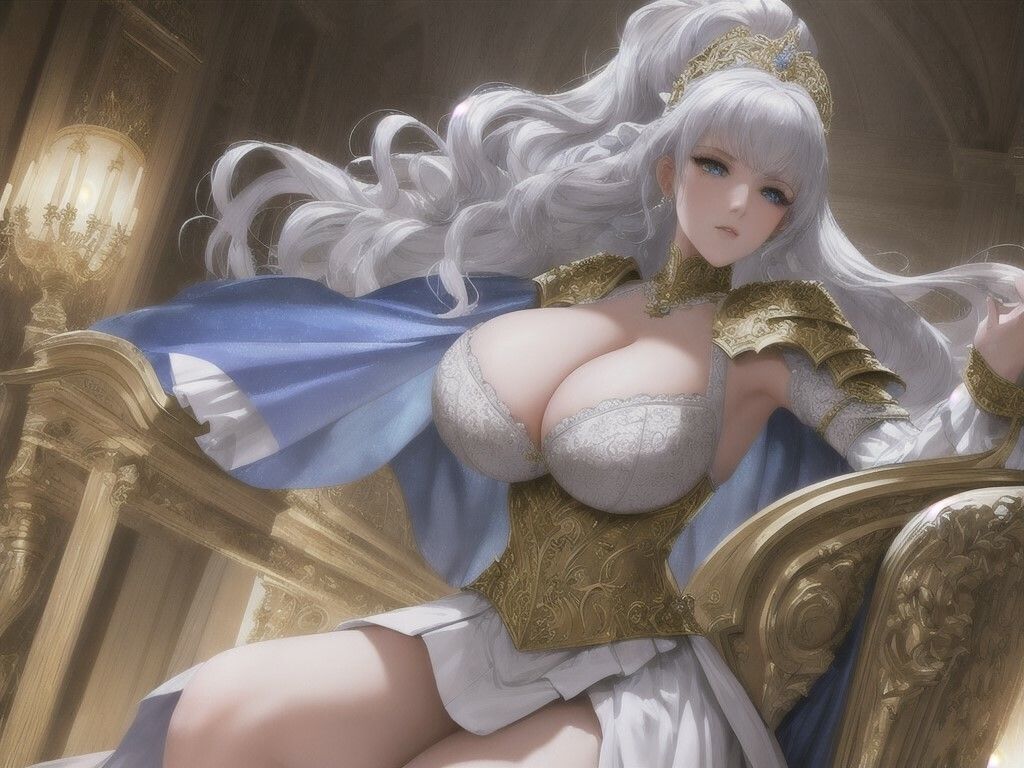 サンプル画像2:白の女騎士 05 〜休息〜(DA Fantasy) [d_483512]