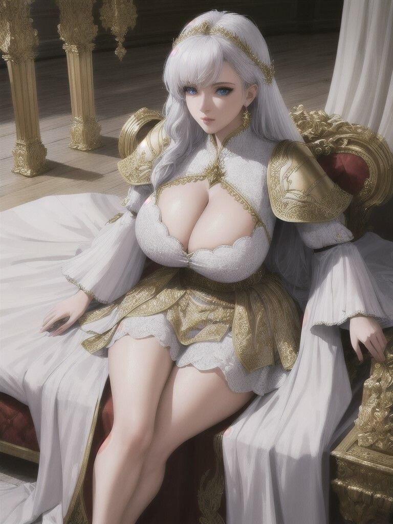 サンプル画像5:白の女騎士 05 〜休息〜(DA Fantasy) [d_483512]