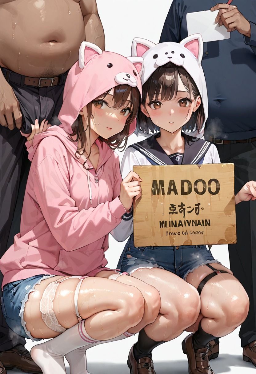 サンプル画像1:神待ち汗だく女子の発情ま●こがキモオヤジのチ●ポケースにされた件(すたじおあいりす) [d_483532]