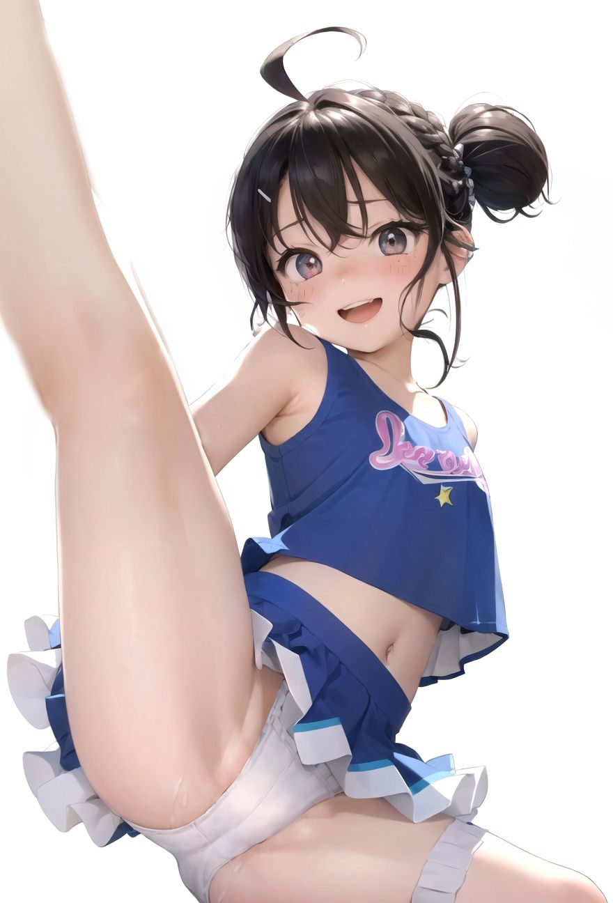 サンプル画像3:チアガール！アンダースコート忘れちゃったけど・・頑張って応援します！！(ペルシア) [d_483554]