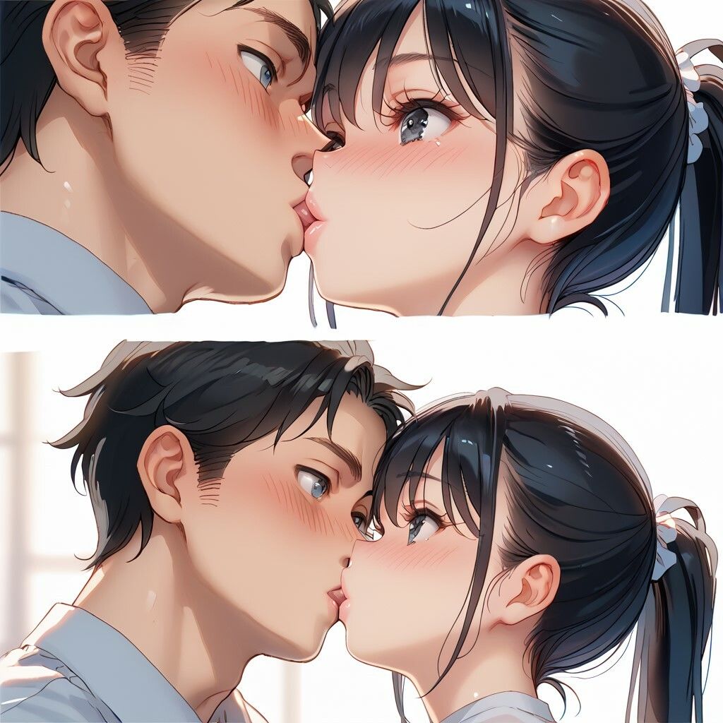 サンプル画像2:どエロい妹とキスしたらガマンできずに中出ししちゃった(ジェイス) [d_483597]