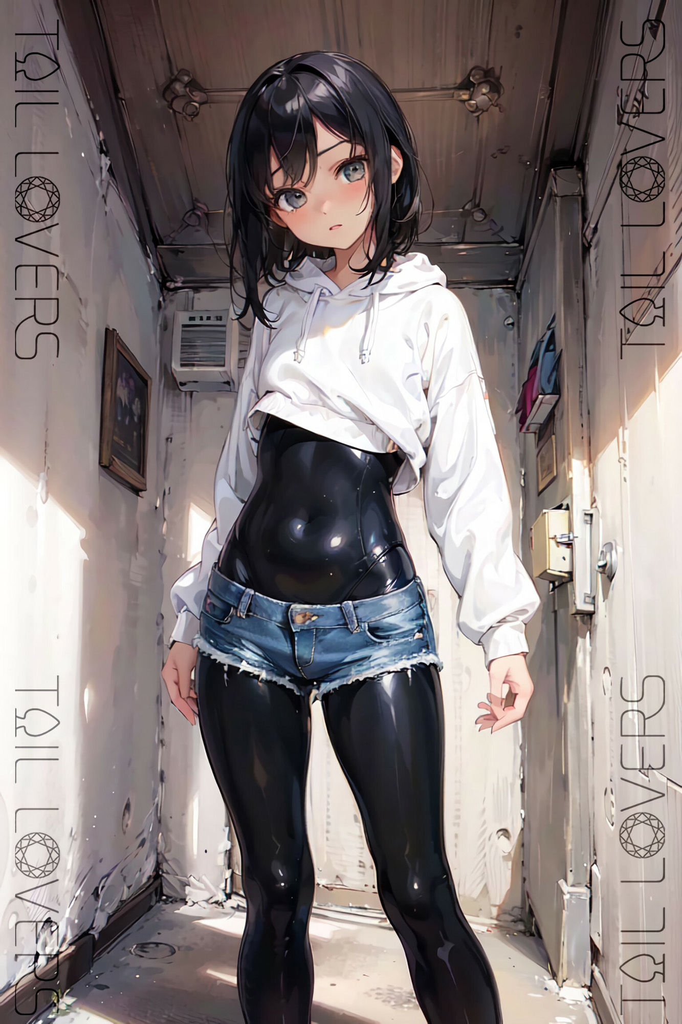 サンプル画像1:下着代わりのラバースーツ(TAIL LOVERS) [d_483627]