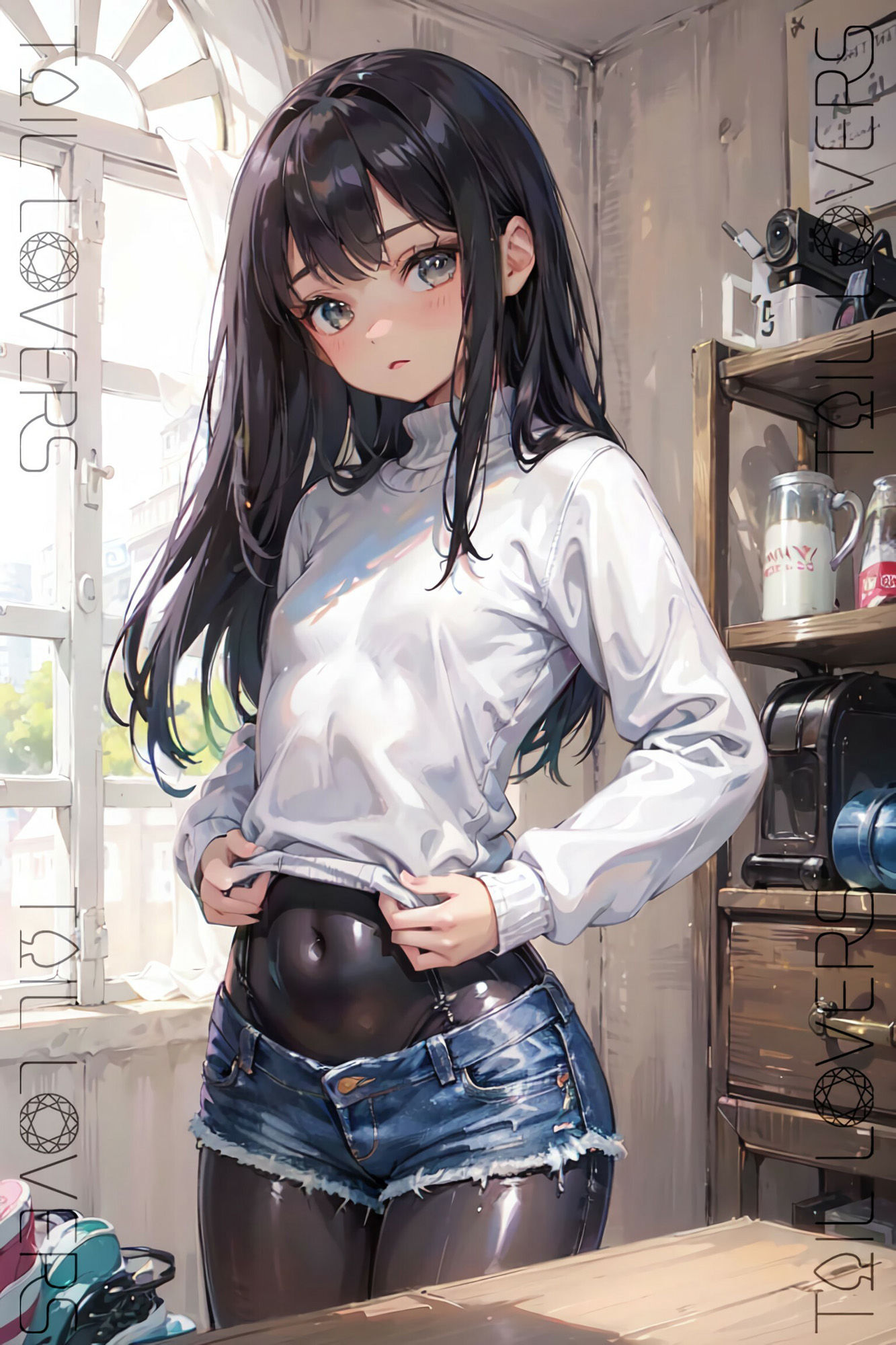 サンプル画像2:下着代わりのラバースーツ(TAIL LOVERS) [d_483627]