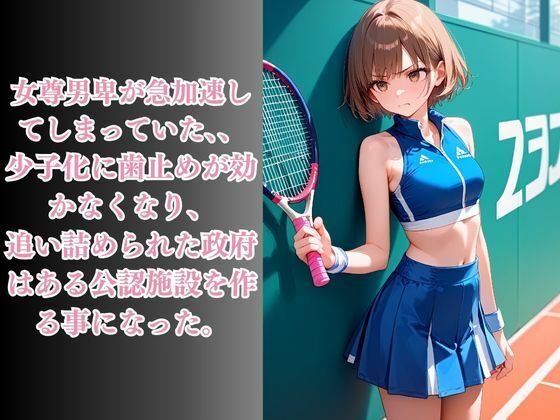 サンプル画像1:嫌がるあの娘を孕ませ放題サブスク〜テニス部編〜(AI美女home) [d_483650]