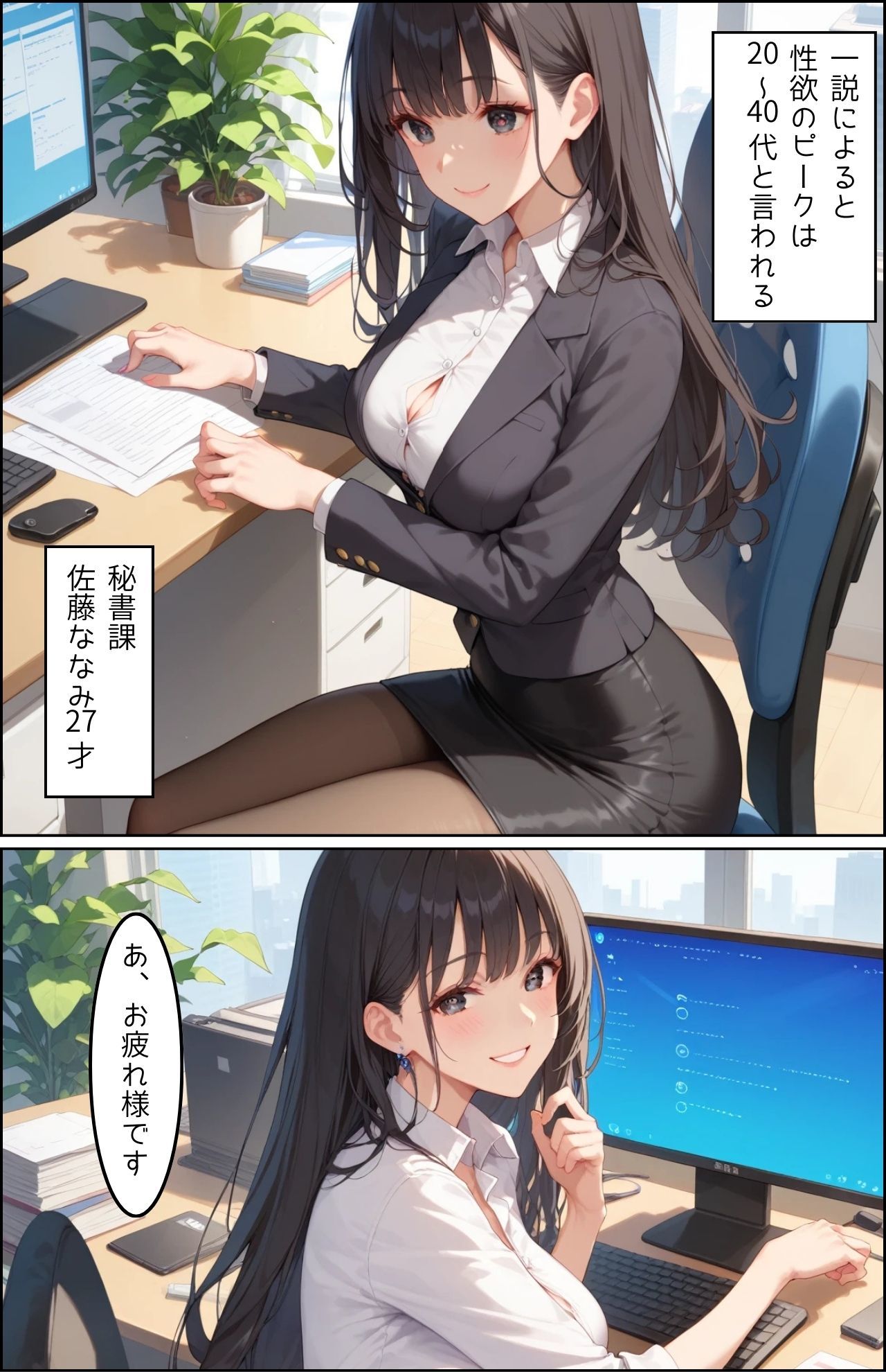 サンプル画像6:「SEX適齢期ななみ」 着衣・全裸性交！(カワイイ法人SJMアニメ) [d_483694]