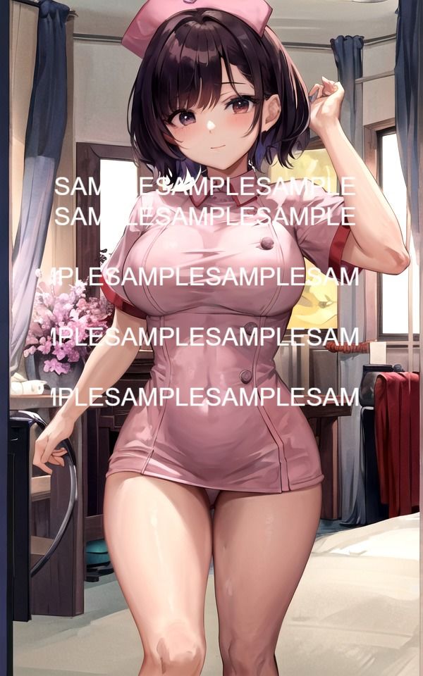 サンプル画像2:病院のきれいなお姉さん(AIラボラボ) [d_483760]