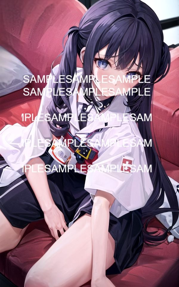 サンプル画像6:病院のきれいなお姉さん(AIラボラボ) [d_483760]