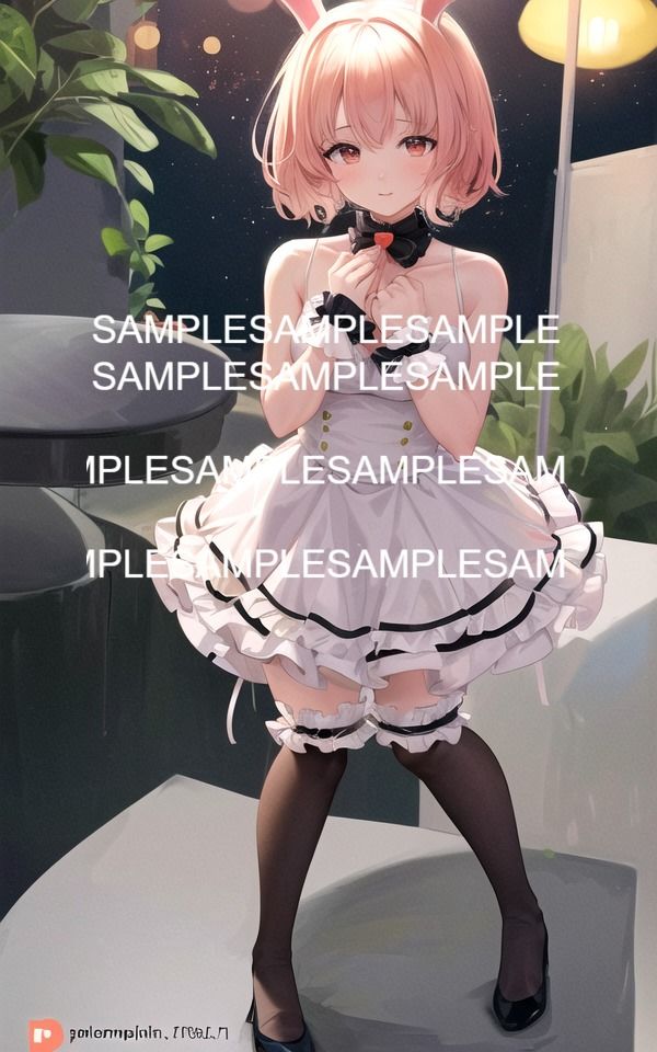 サンプル画像2:バニーガールのきれいなお姉さん(AIラボラボ) [d_483761]