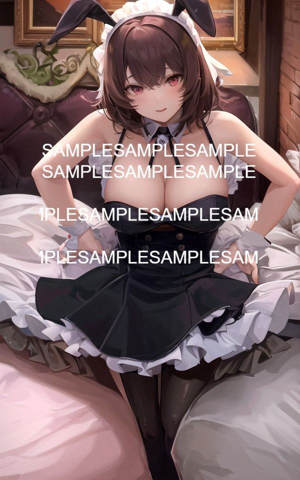 サンプル画像3:バニーガールのきれいなお姉さん(AIラボラボ) [d_483761]