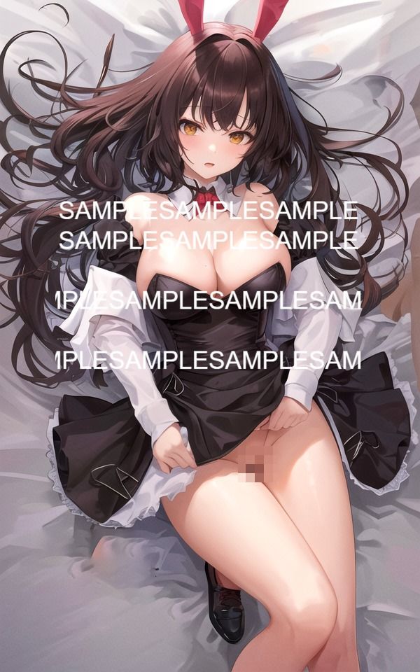 サンプル画像5:バニーガールのきれいなお姉さん(AIラボラボ) [d_483761]