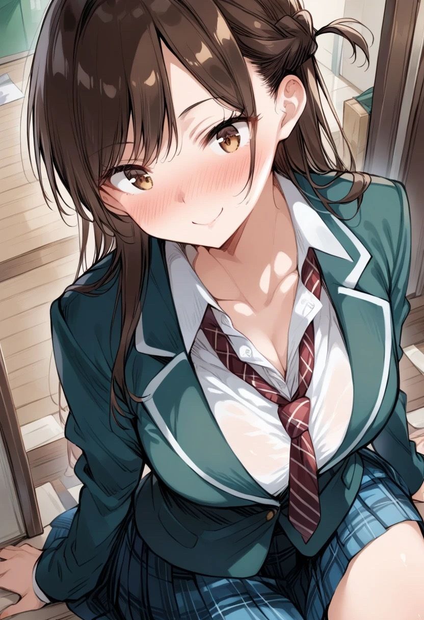 サンプル画像1:学校のマドンナレンタルしてみた(汁なし担々麺) [d_483778]