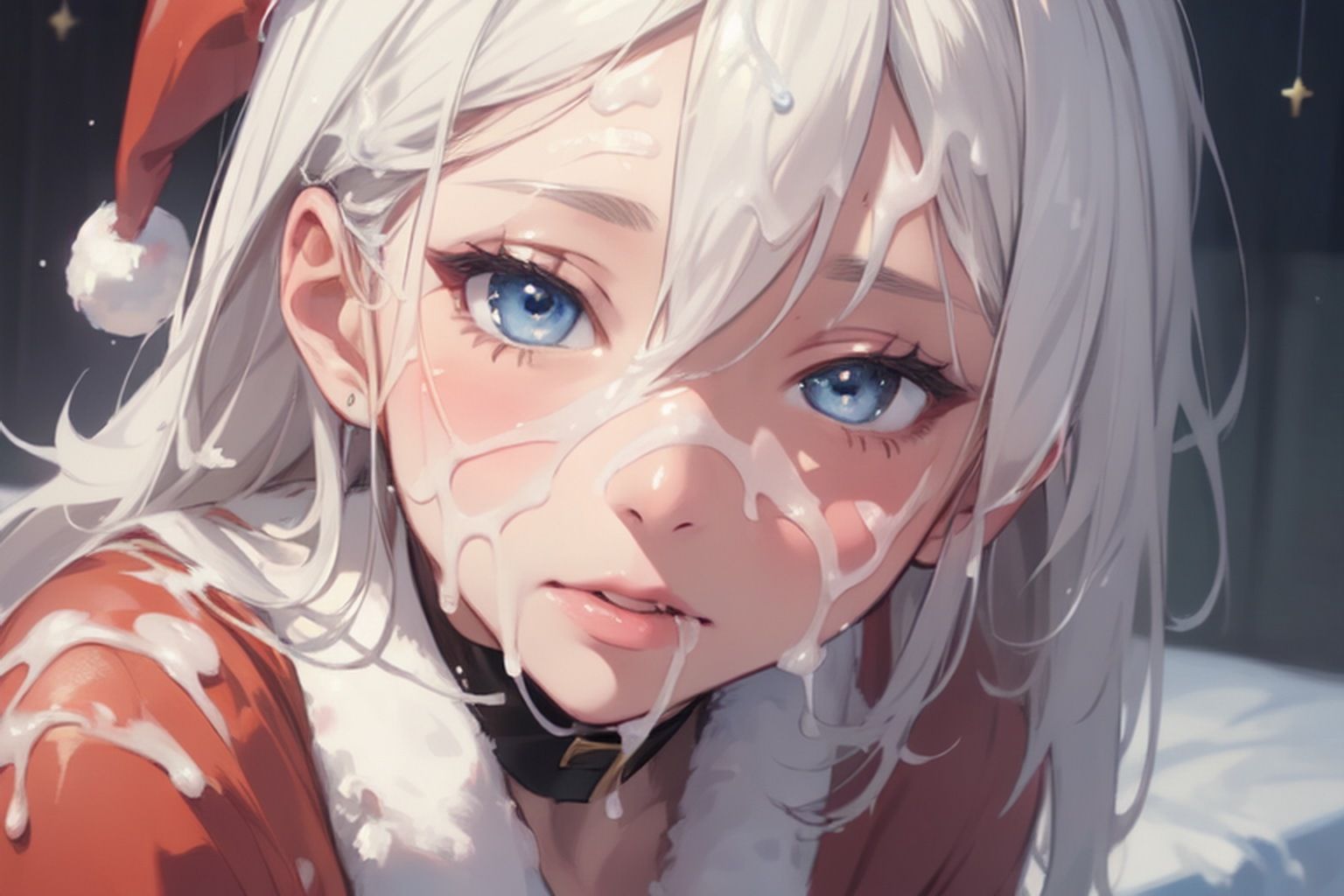 サンプル画像4:顔射マニアックス サンタガール(マニアックス本舗) [d_483782]