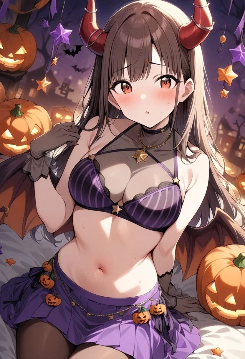 サンプル画像2:チョコ先輩のコスプレがエロすぎて我慢できない(汁なし担々麺) [d_483785]