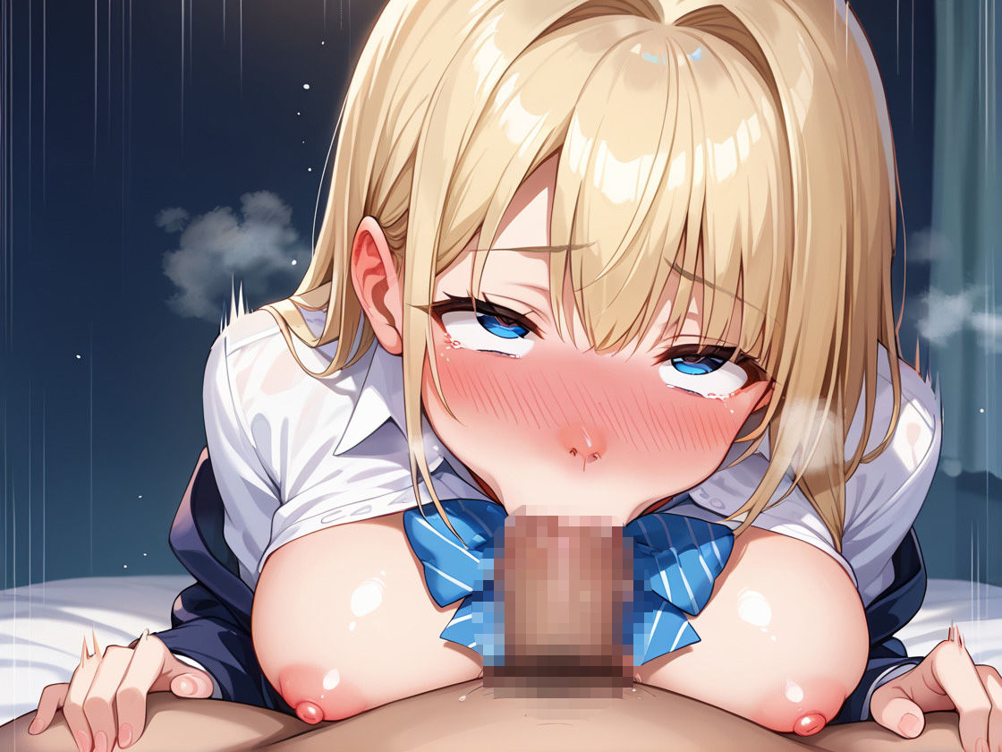 サンプル画像3:恥ずかしがり屋の金髪ギャルにお願いしたら極太チンポが大好きだった(かれんの欲望) [d_483786]