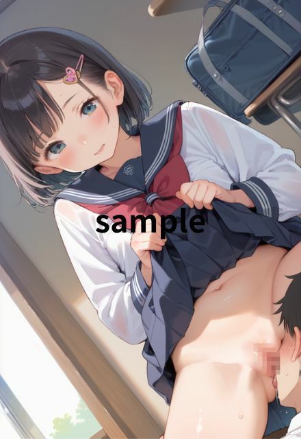 サンプル画像2:女子校生の妹に精子吸い取られた件(艶夢) [d_483865]