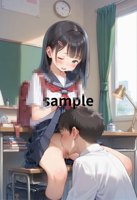 サンプル画像3:女子校生の妹に精子吸い取られた件(艶夢) [d_483865]