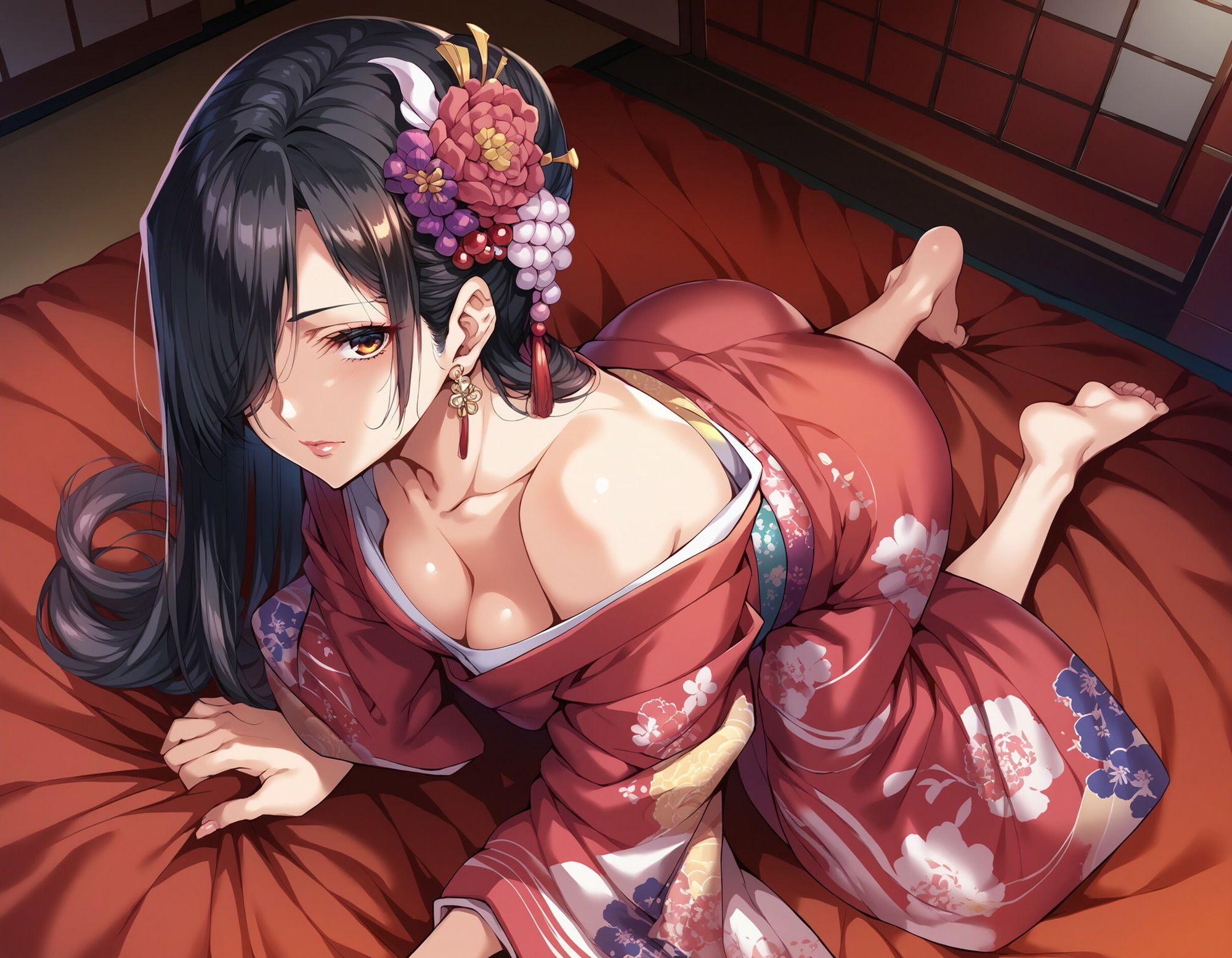 サンプル画像2:遊郭で働く女たちの日常(ブービータン) [d_483867]