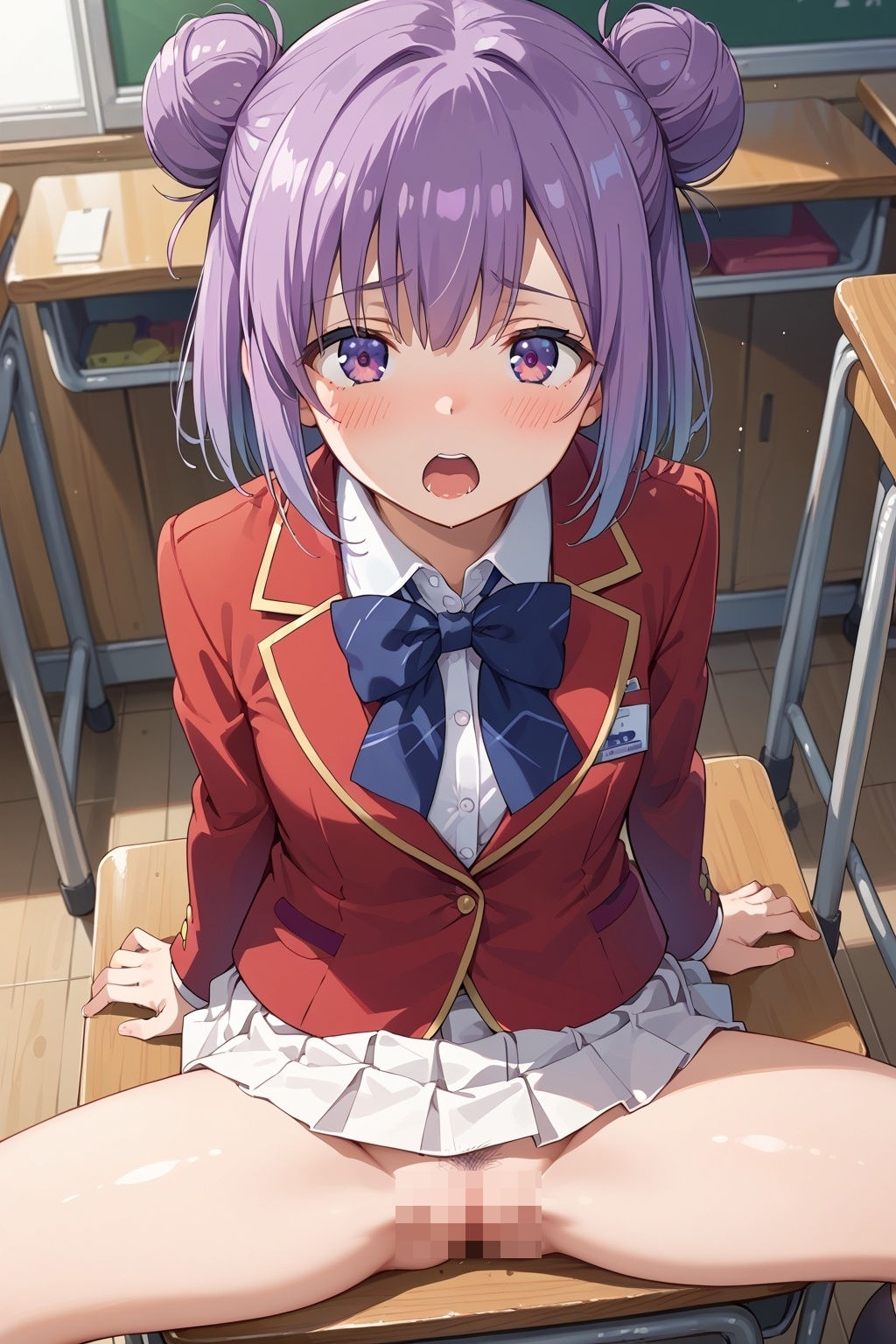 サンプル画像3:ようこそ実力至上主義の◯室へ 校内射精編(まな板同好会) [d_483873]