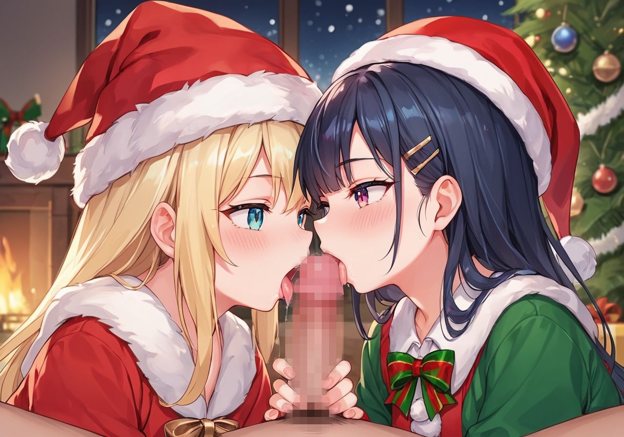 サンプル画像1:妹の友達とクリスマスパーティーやってみたら小悪魔痴女だった件(生ハメ帝国) [d_484033]