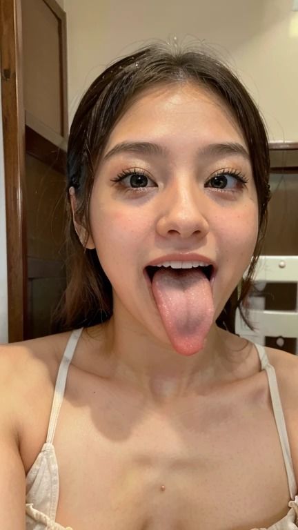 サンプル画像2:【AI Art】美しい日本人を厳選したアヘ顔 30枚セット(AI) [d_484051]