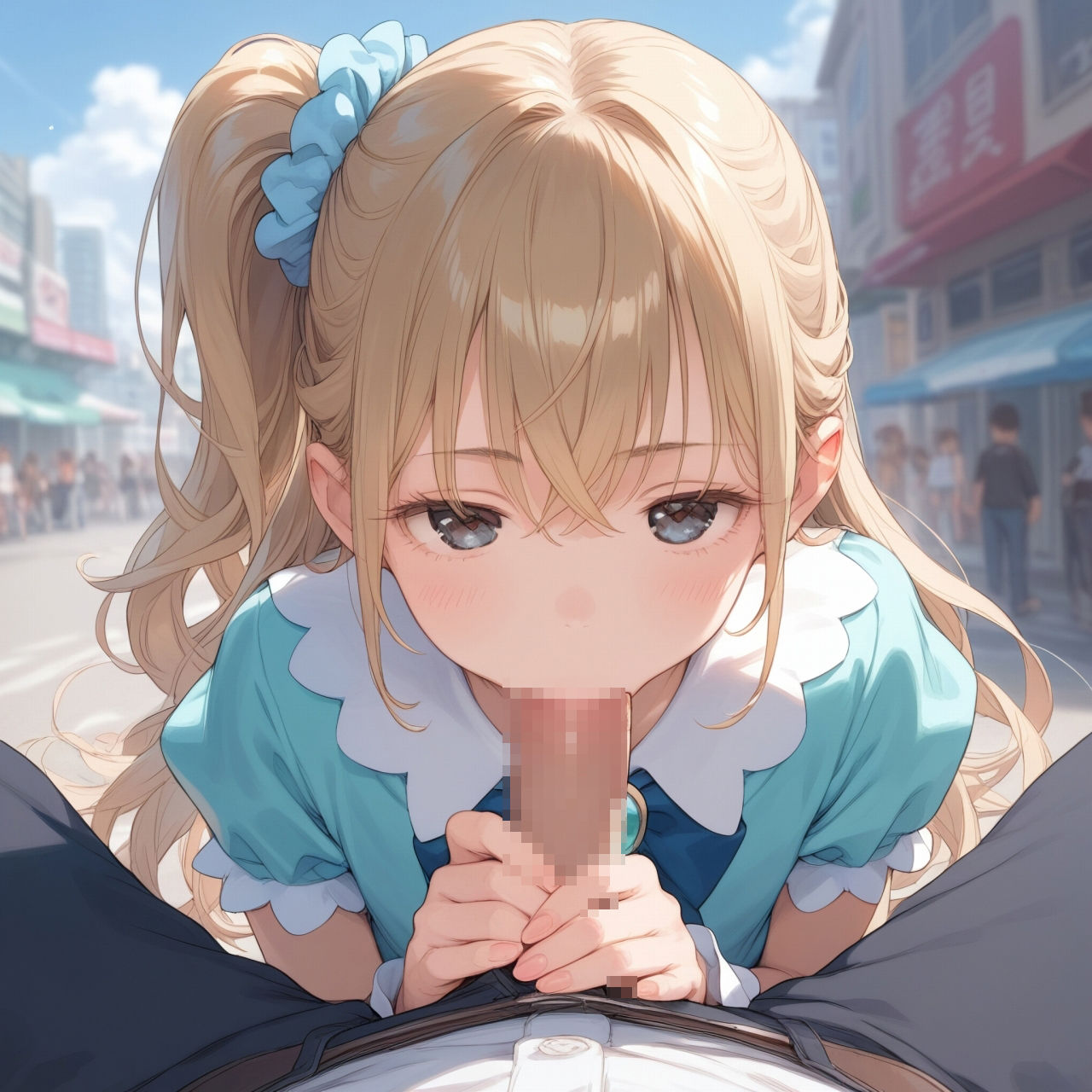 サンプル画像5:魔法少女で生きていく(ジャングルジム) [d_484073]