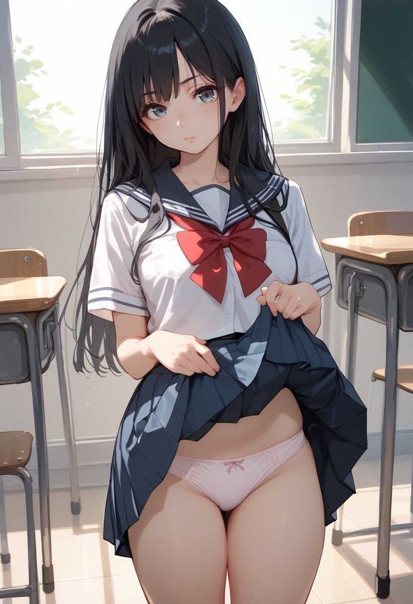 サンプル画像1:孕ませ女子〇生  大人の授業(小玉すいか) [d_484180]