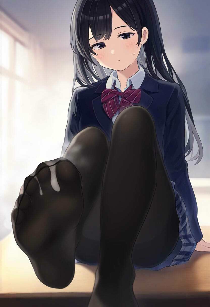 サンプル画像1:女の子の足の臭い…(だびでぞー) [d_484212]