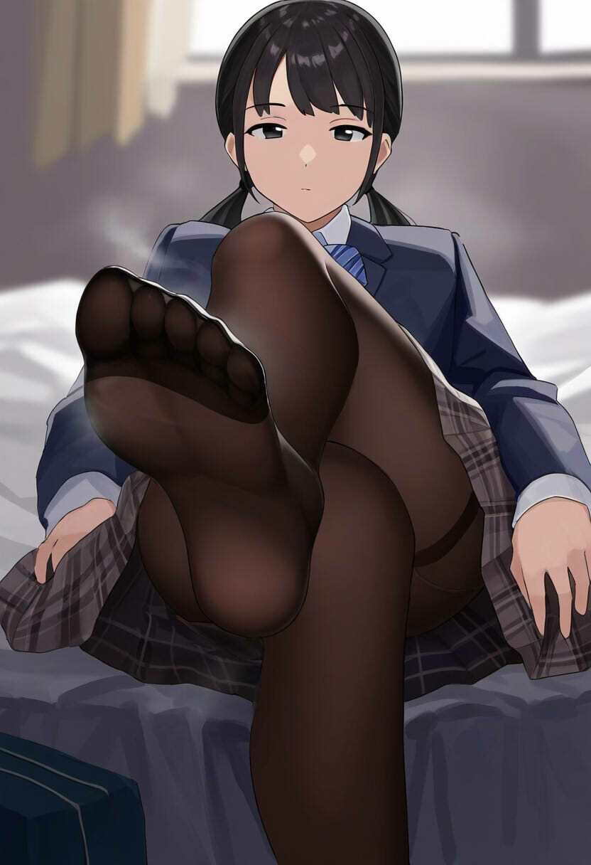 サンプル画像3:女の子の足の臭い…(だびでぞー) [d_484212]