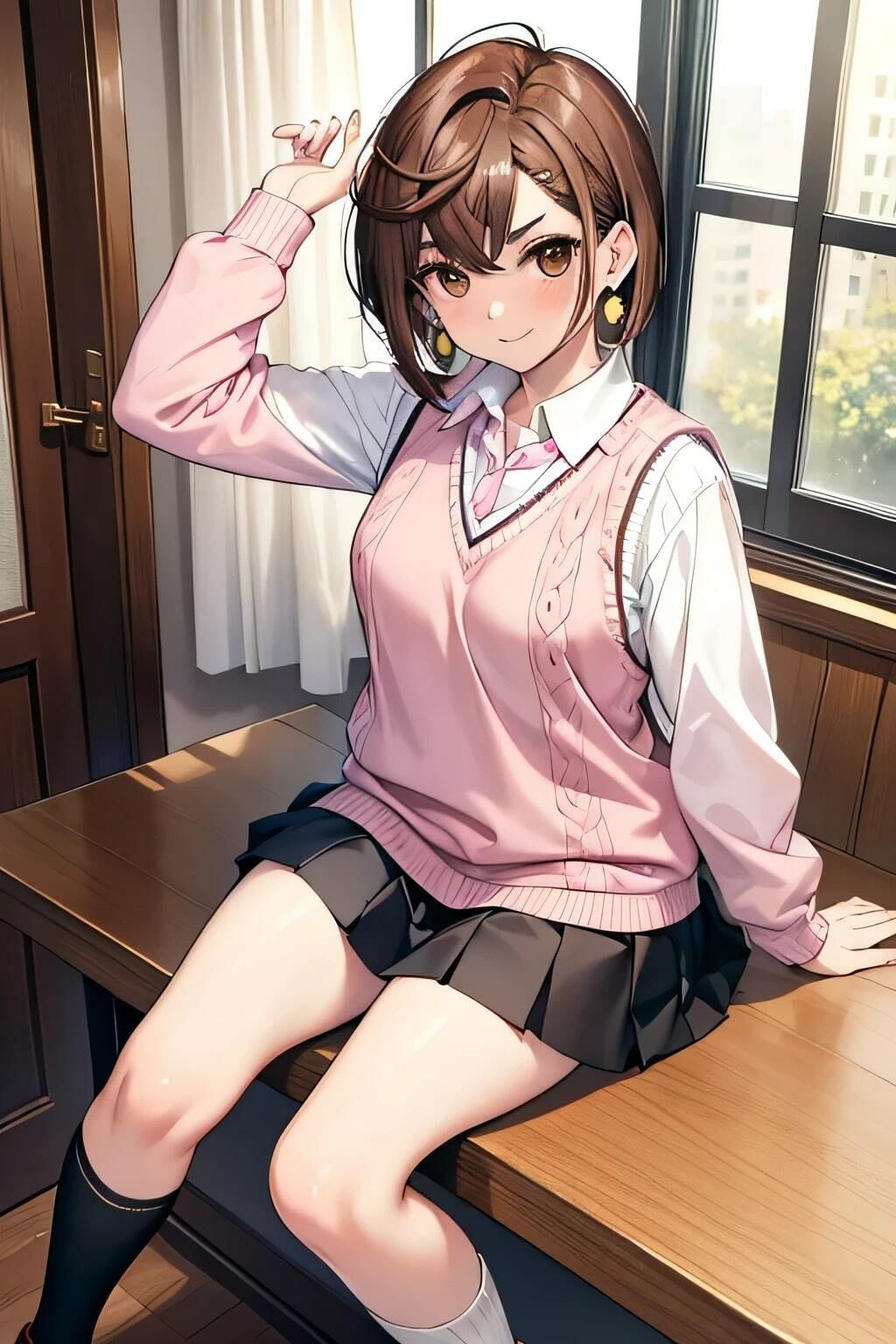 サンプル画像1:ダン◯ダン・綾◯桃の中出しレ◯プ(AiGirls) [d_484229]