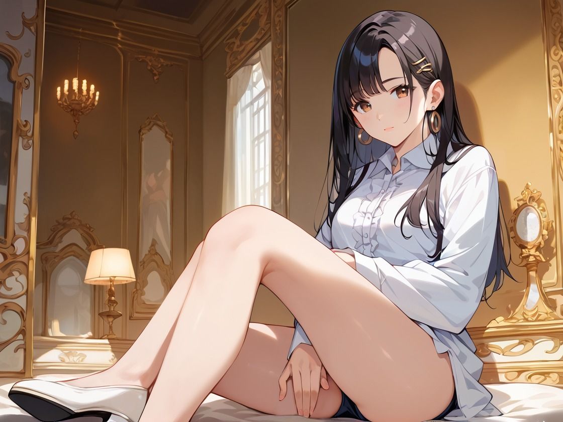 サンプル画像3:駅でよく見る人妻は、実は欲求不満で寝取られたい(今日もAI美女がエロい) [d_484251]