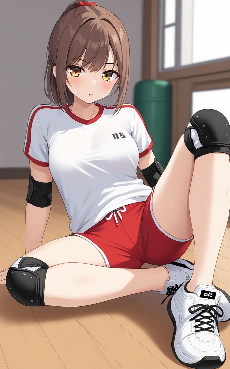 サンプル画像1:汗だくバレーボール女子合宿、ハードなのは練習後からだった…(官能アートラボ) [d_484280]