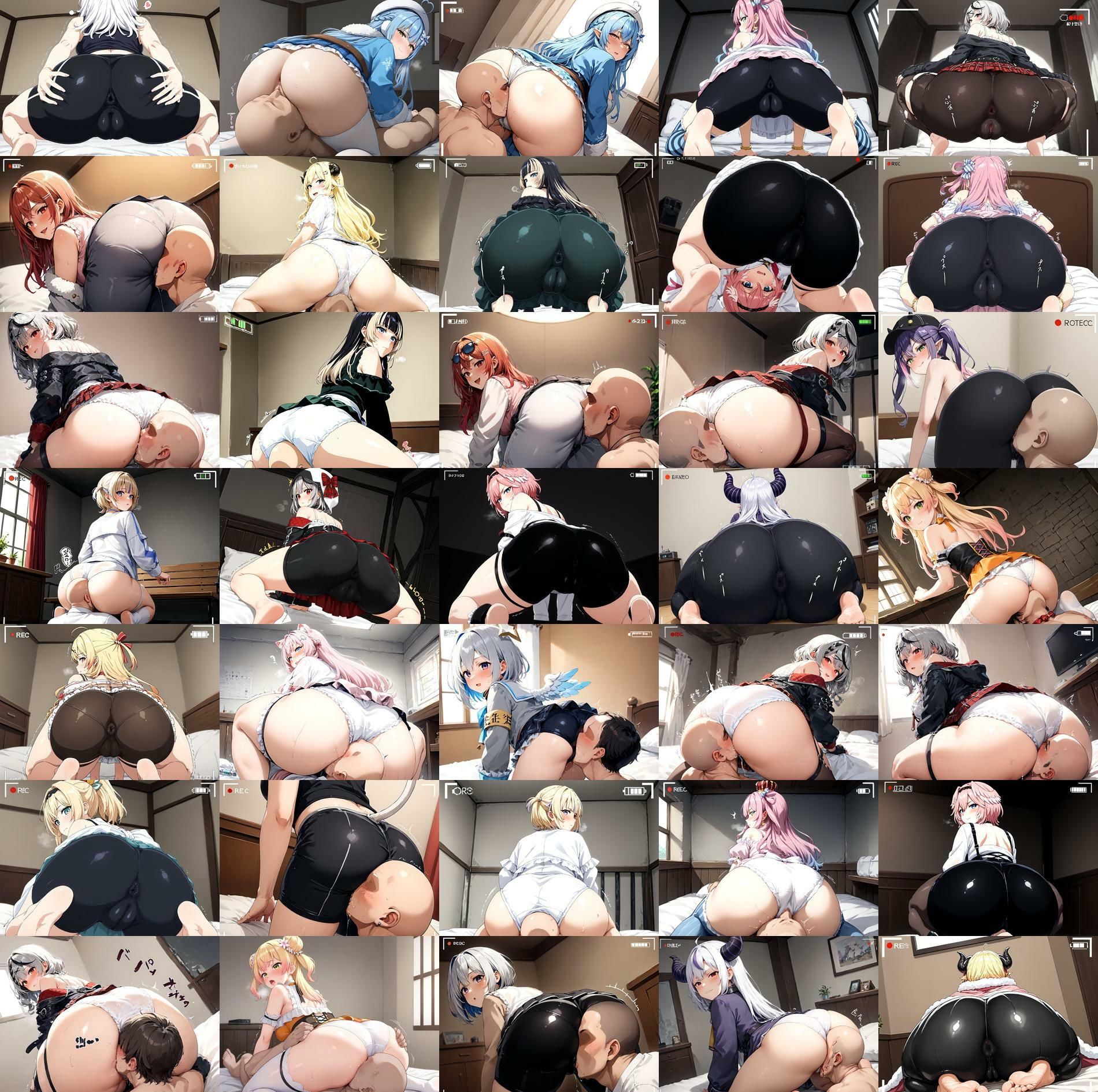 サンプル画像2:【AIエロ】 ホロライブ 17人のお尻の匂い嗅ぎ放題！顔面騎乗天国 ホ◯ライブ 17人のお尻の匂い嗅ぎ放題！顔面騎乗天国 ホ◯ライブ 4期生 5期生 6期生 ReG◯OSS(nillsall) [d_484285]