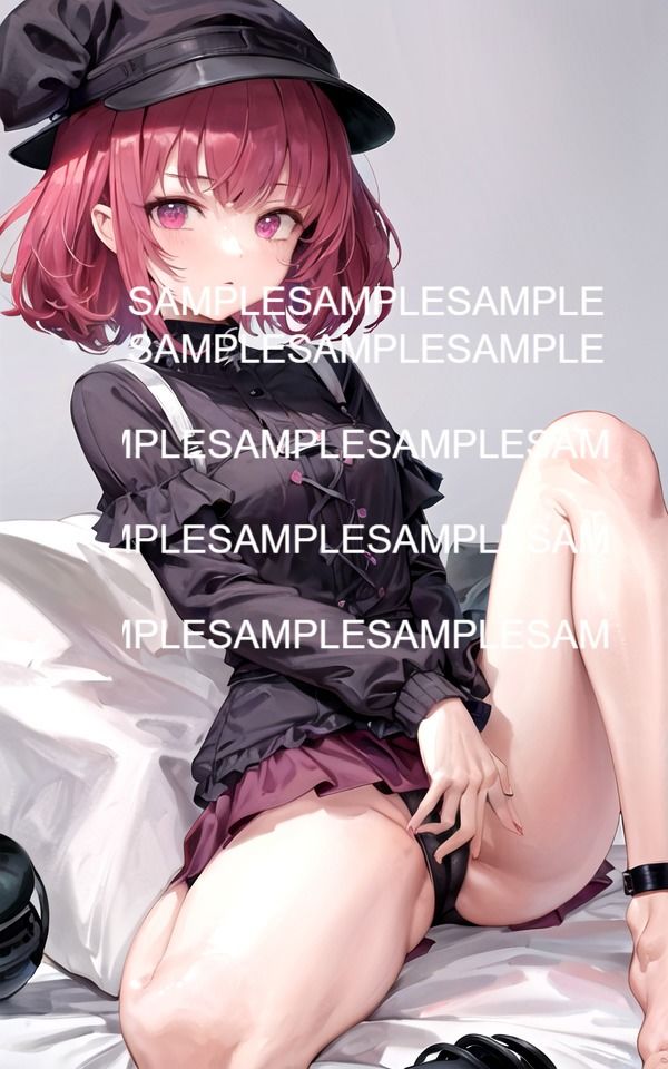 サンプル画像4:無表情で見下す彼女(AIラボラボ) [d_484308]