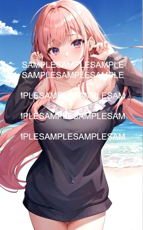 サンプル画像1:ニットが似合う僕の彼女(たぬき) [d_484316]